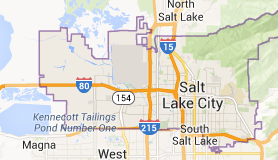 Map of Salt Lake City Utah | Salt Lake City Drug Intervention