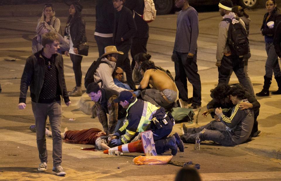 photo of one of the fatal accidents at SXSW in Austin, Texas in March 2014 - SXSW Deaths - Freedom Interventions